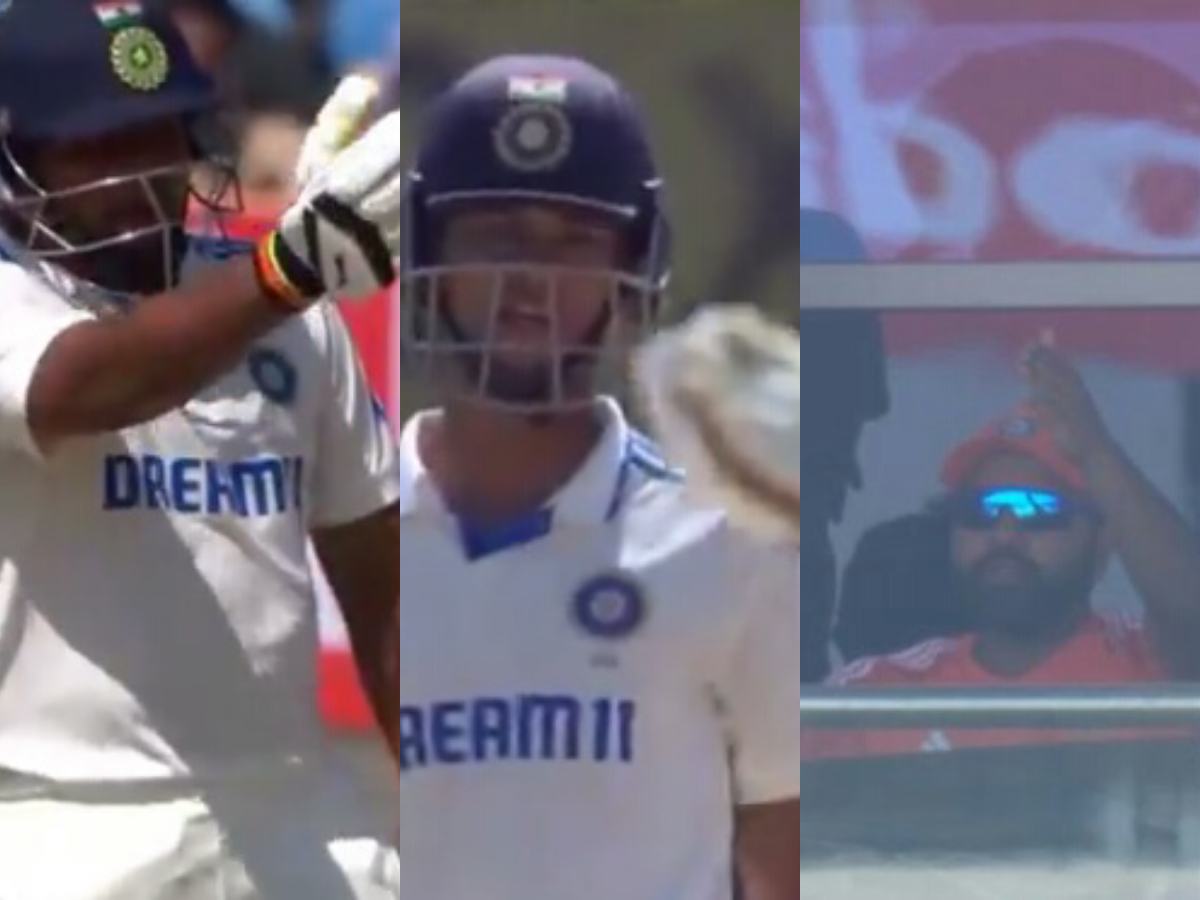 WATCH: Sarfaraz Khan loses cool after Yashasvi Jaiswal REFUSES to take doubles leaving Rohit Sharma annoyed