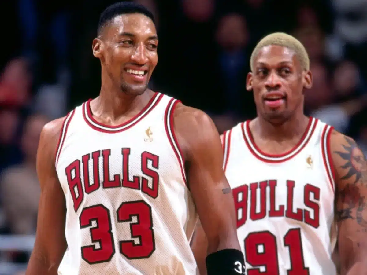 Scottie Pippen and Dennis Rodman