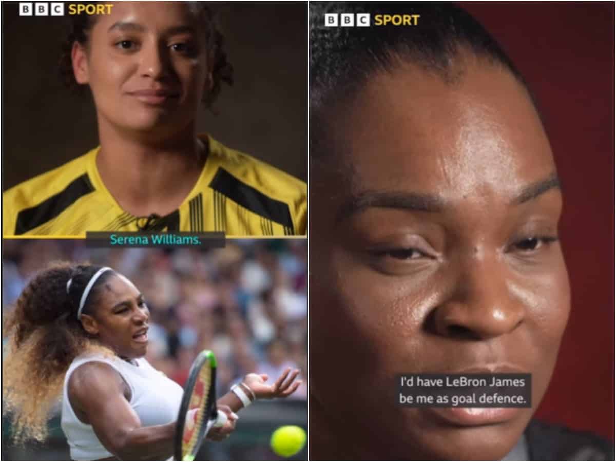 Serena Williams and LeBron James get picked in netball dream team