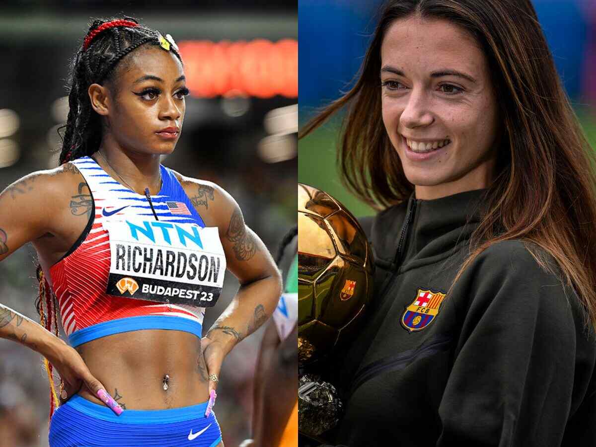 Sha’Carri Richardson and Aitana Bonmatí