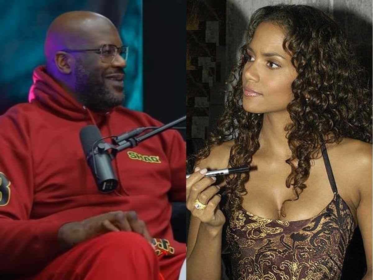 “TV to real life, it’s the same!” Shaquille O’Neal HILARIOUSLY began stuttering after Halle Berry’s elevator encounter