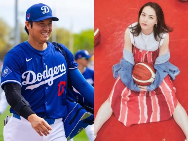 Shohei Ohtani and his wife Mamiko Tanaka [Image Credit: Imago/X]