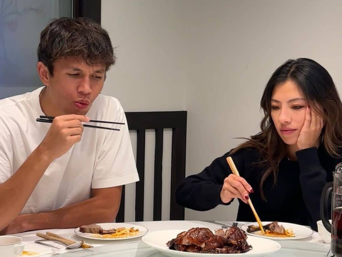 WATCH: Alex Albon and his girlfriend Lily Muni He share adorable photos from their Los Angeles trip during F1 winter break