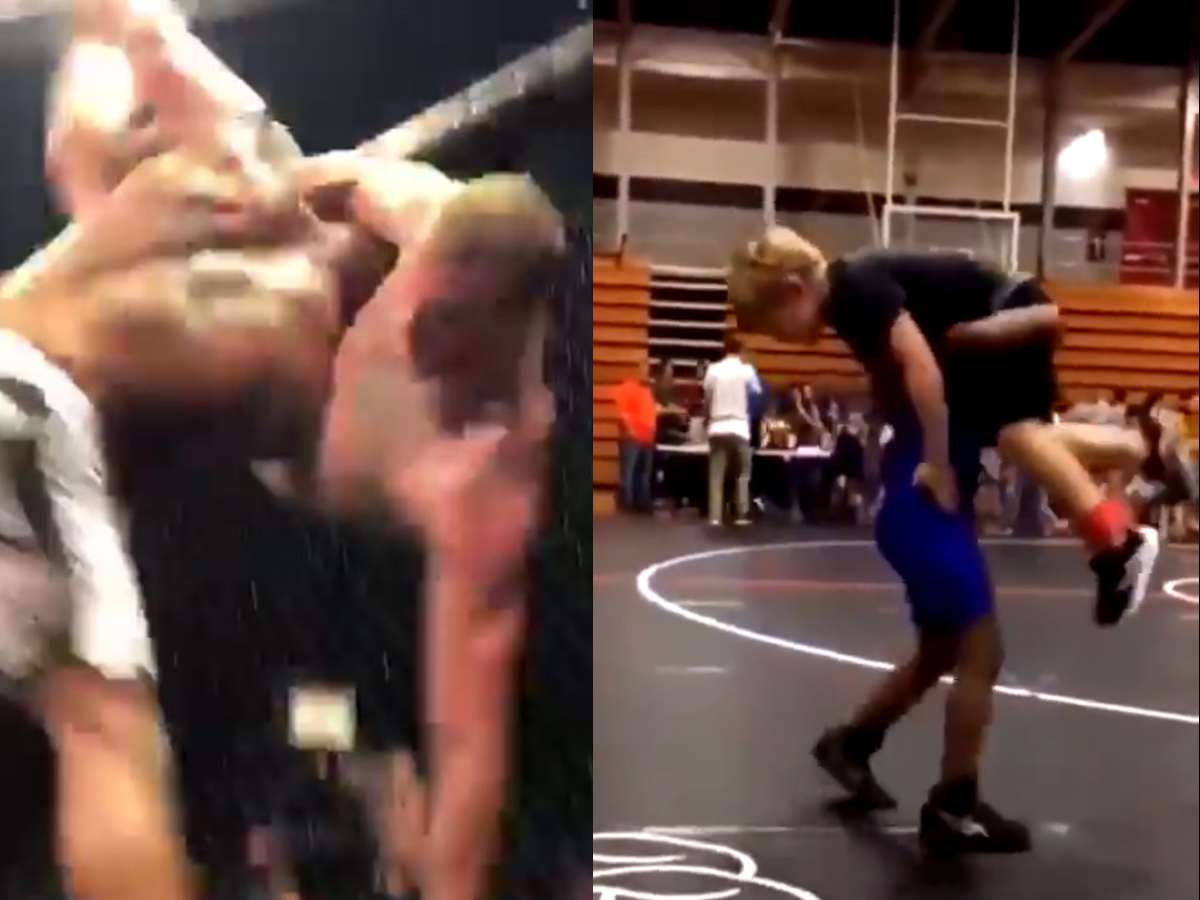 Gerald Harris' son injures an opponent in a wrestling match