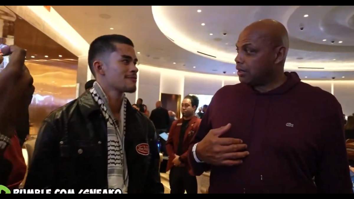 Sneako Charles Barkley Power Slap event