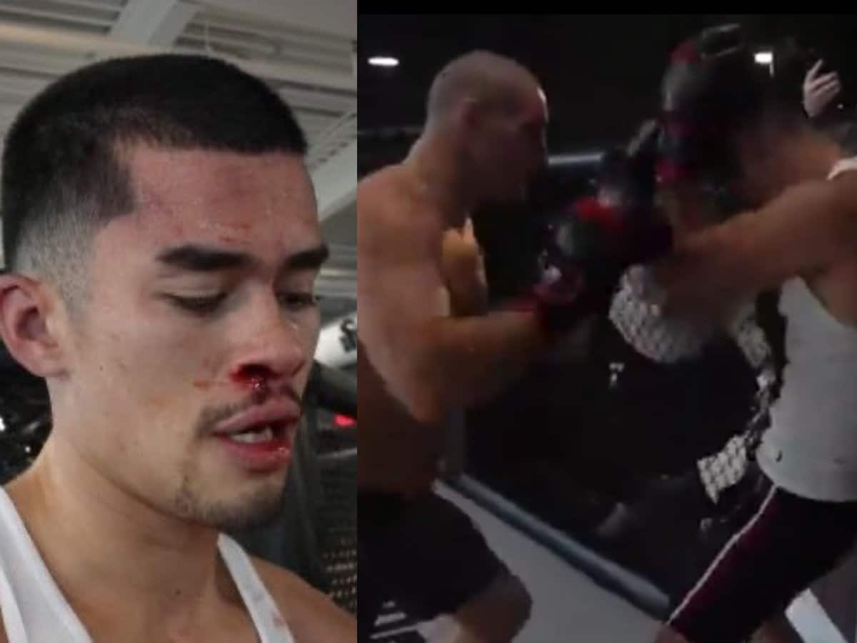 Watch: Sean Strickland mercilessly obliterates Sneako in their sparring session