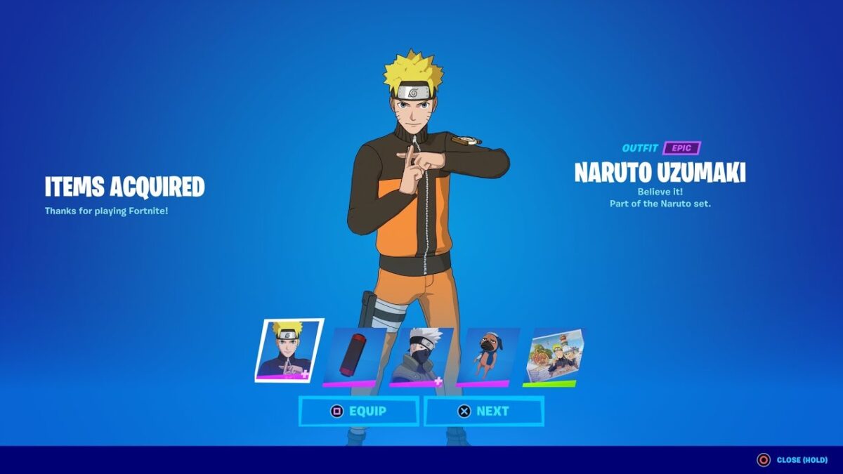 Naruto Fortnite