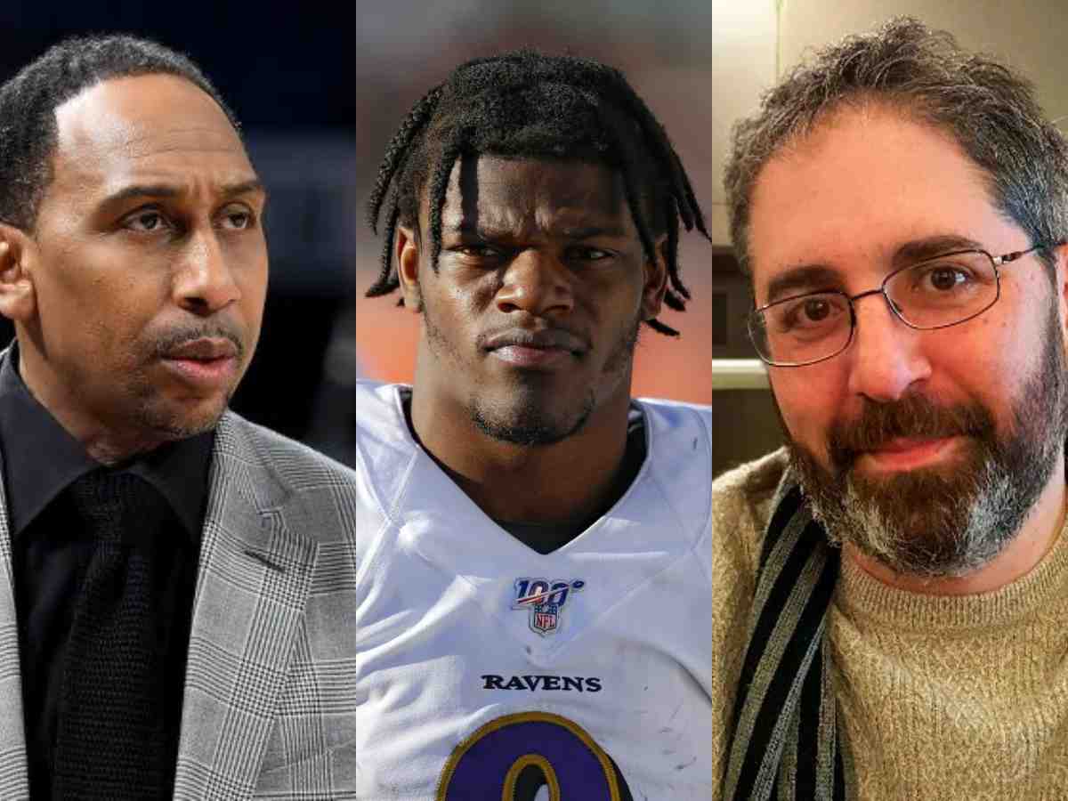 “That was stupid!” Stephen A. Smith lashes out at Aaron Schatz, the only voter who didn’t give Lamar Jackson a first-place MVP vote