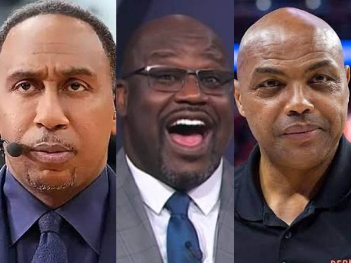 “You’re going to give Shaq heart attack one day!” Stephen A. Smith confronts Charles Barkley on women of San Antonio