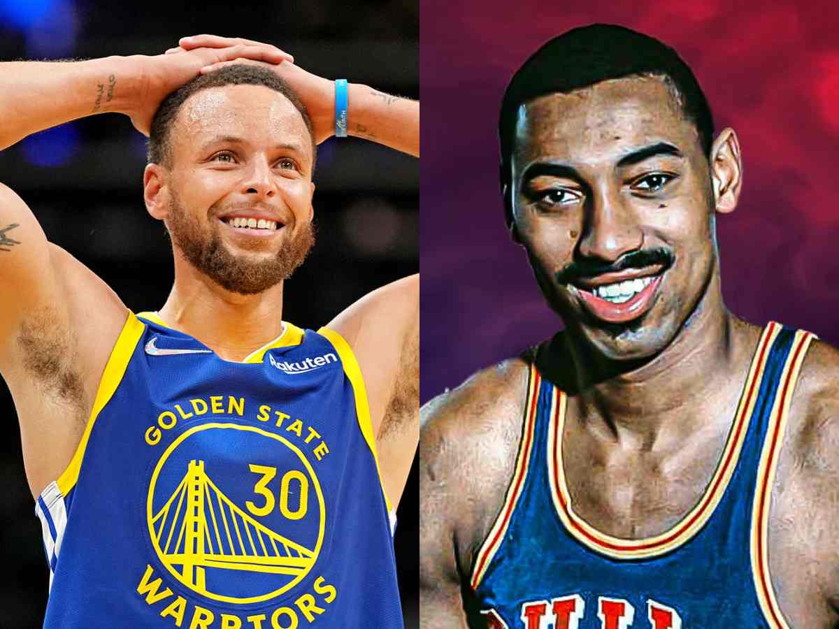 “Passing this fictional mother**ker is crazy!” – Steph Curry celebrated for passing legendary Wilt Chamberlain in incredible stat