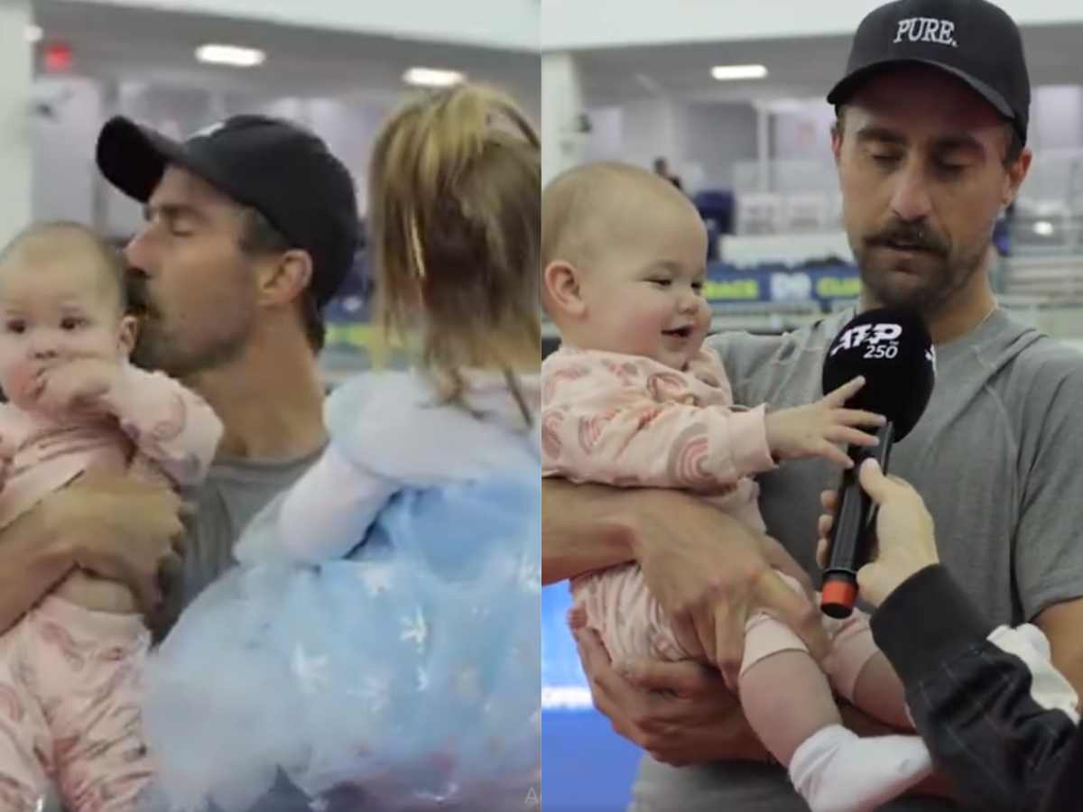 WATCH: “The moment of aww”- Steve Johnson couldn’t hold his tears as daughters join him following the Dallas Open 2024 debut triumph