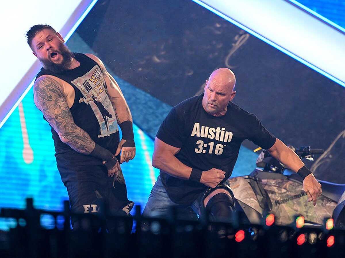 Kevin Owens and Stone Cold Steve Austin