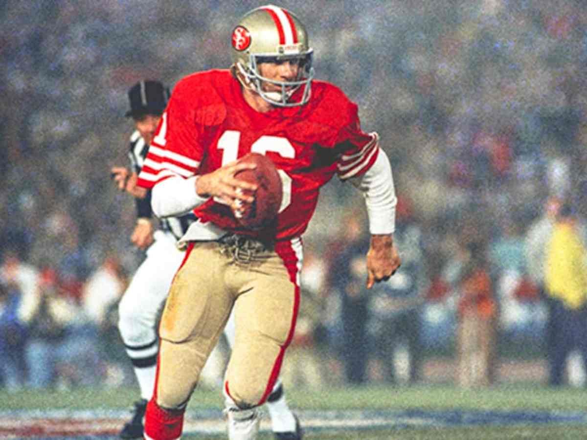 Joe Montana for the 49ers at Super Bowl XIX