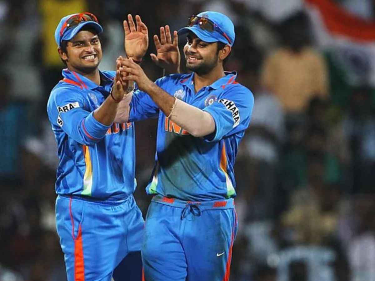 Suresh Raina Virat Kohli