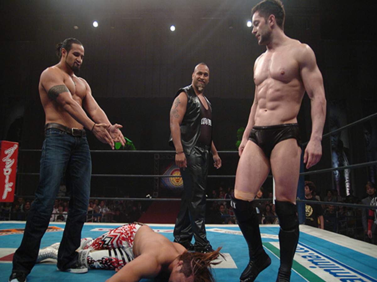 Tama Tonga and Finn Balor during their time in Bullet Club