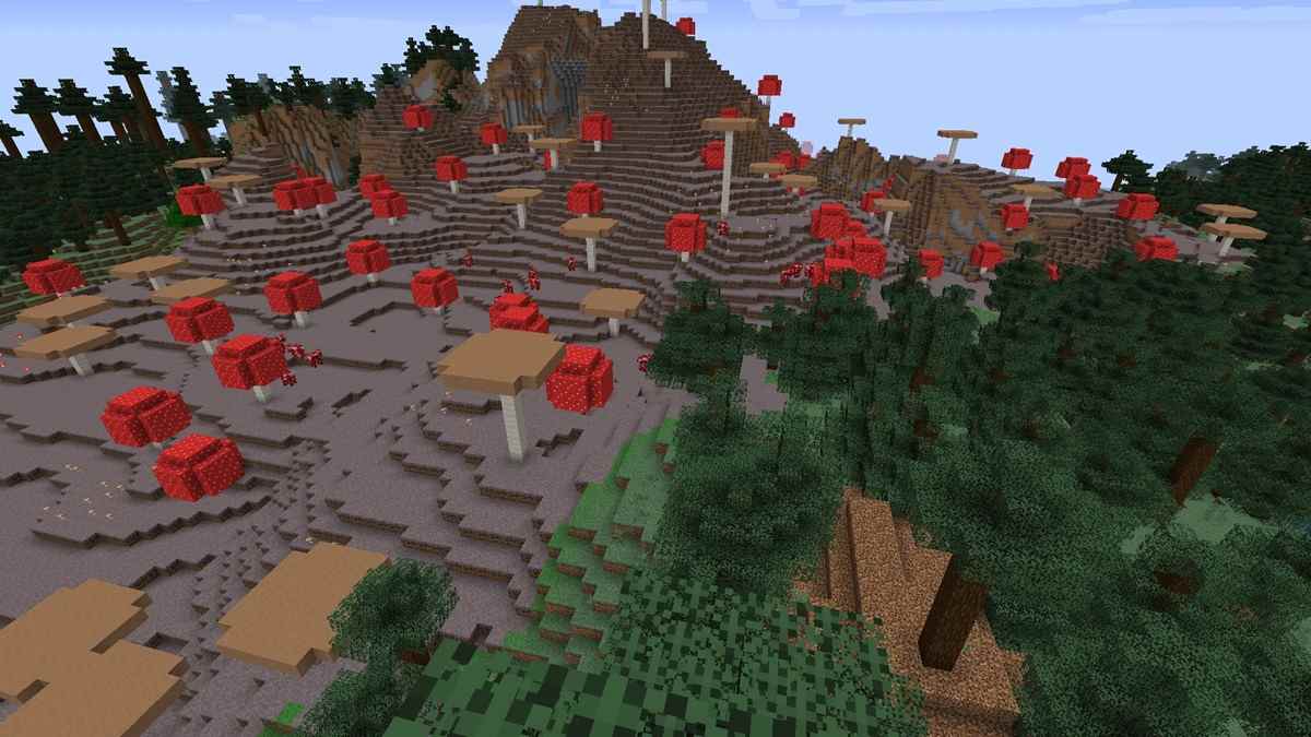 The Mushroom Fields Biome