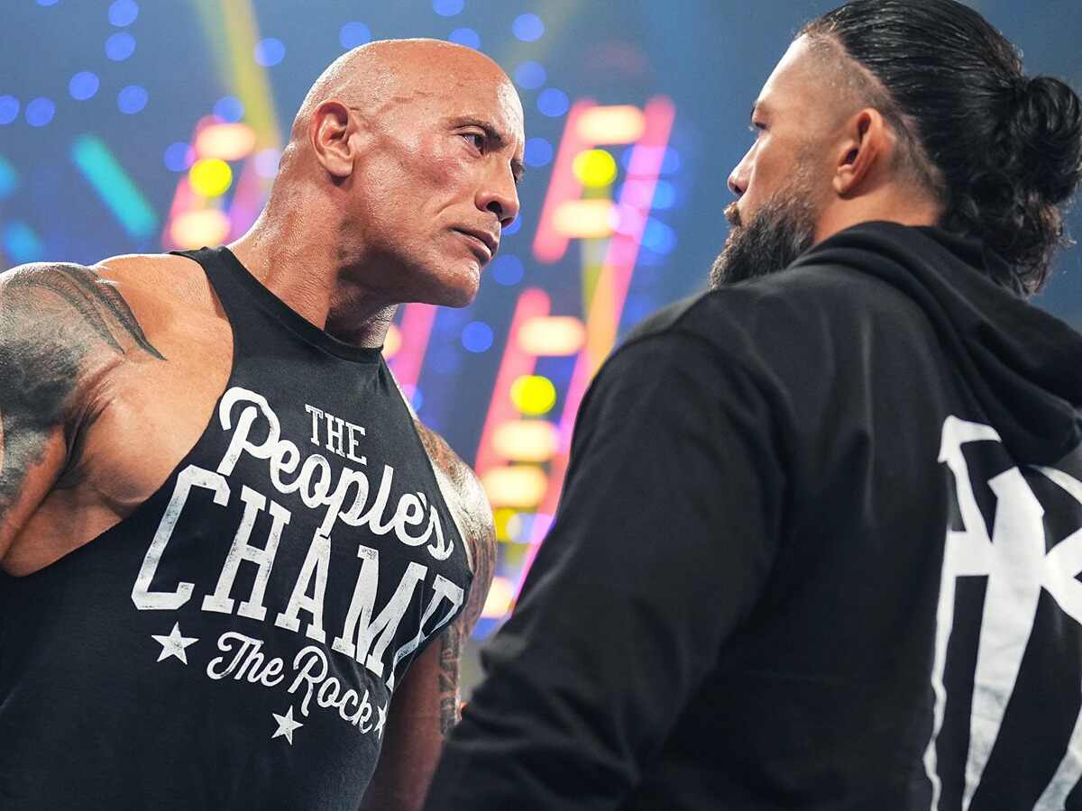 The Rock and Roman Reigns