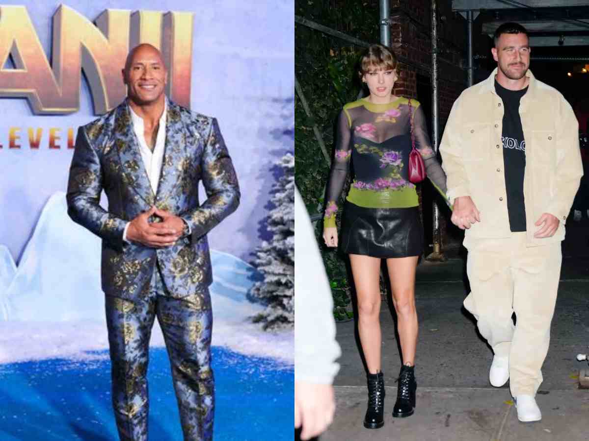 “He’s a bada** SOB,” Dwayne Johnson gives honest reaction on Travis Kelce and Taylor Swift relationship days after turning heel