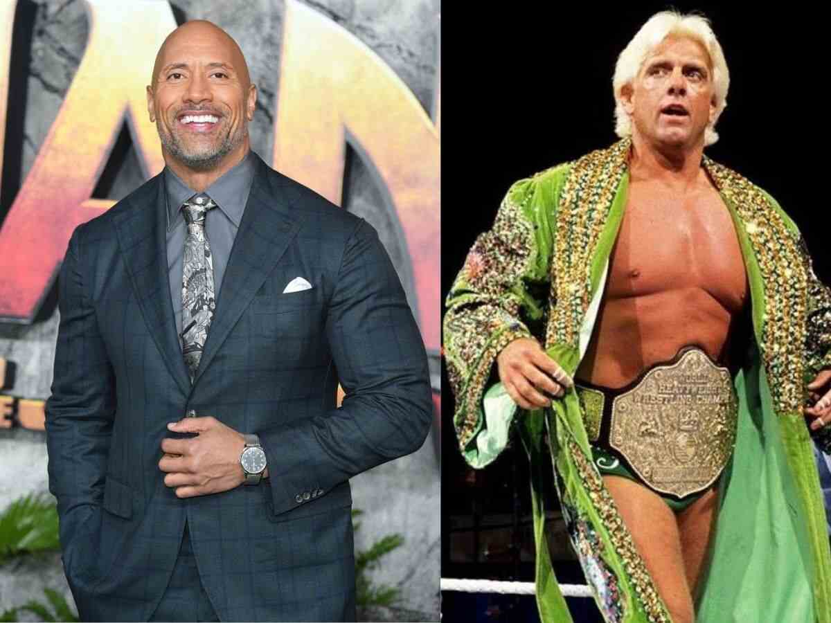 The Rock and Ric Flair