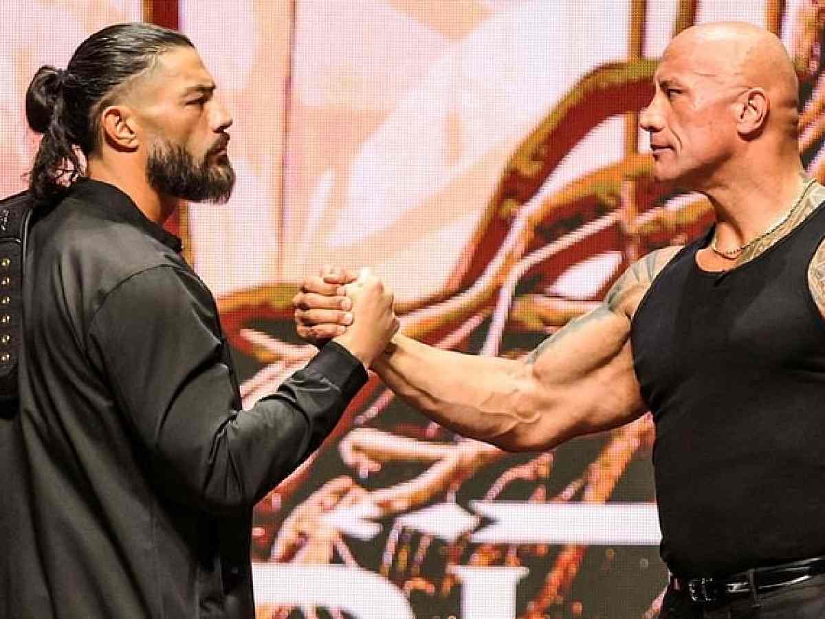 Roman Reigns and The Rock