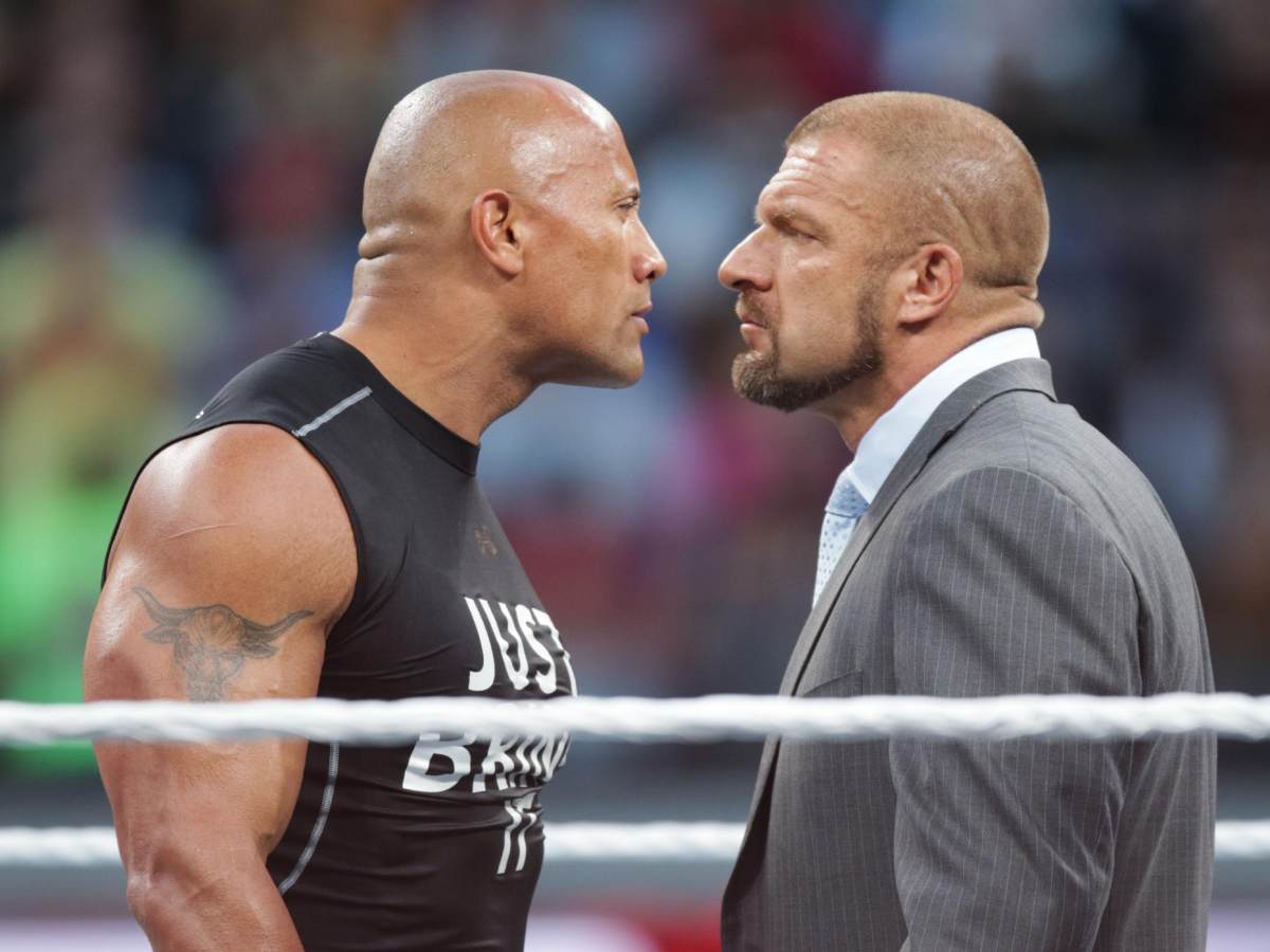 Real truth behind reports of The Rock challenging Triple H for a match in an unaired clip at WrestleMania 40 Kickoff press conference revealed