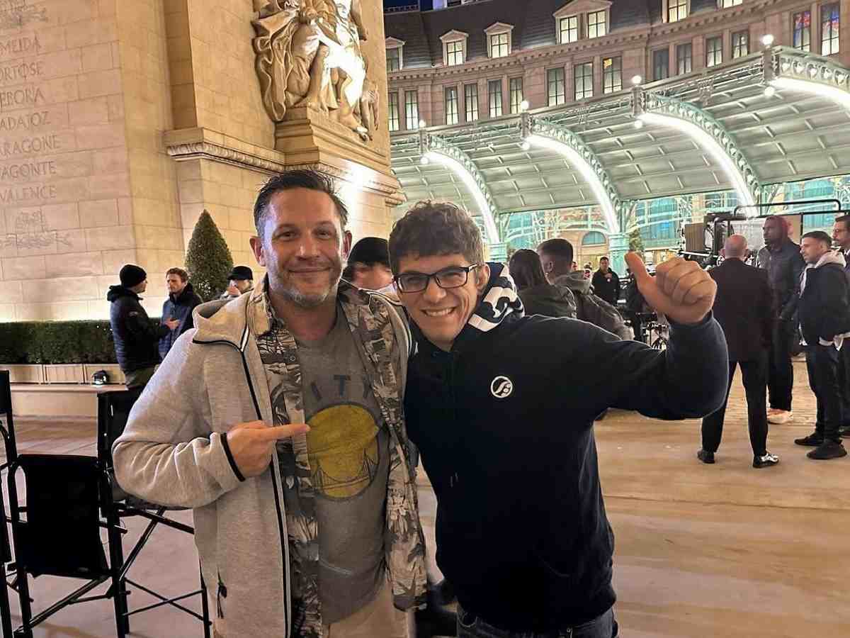 “Nerdy looking guy will snap all your limbs” – Hollywood fame Tom Hardy meeting BJJ superstar Mikey Musumeci has fight fans going wild