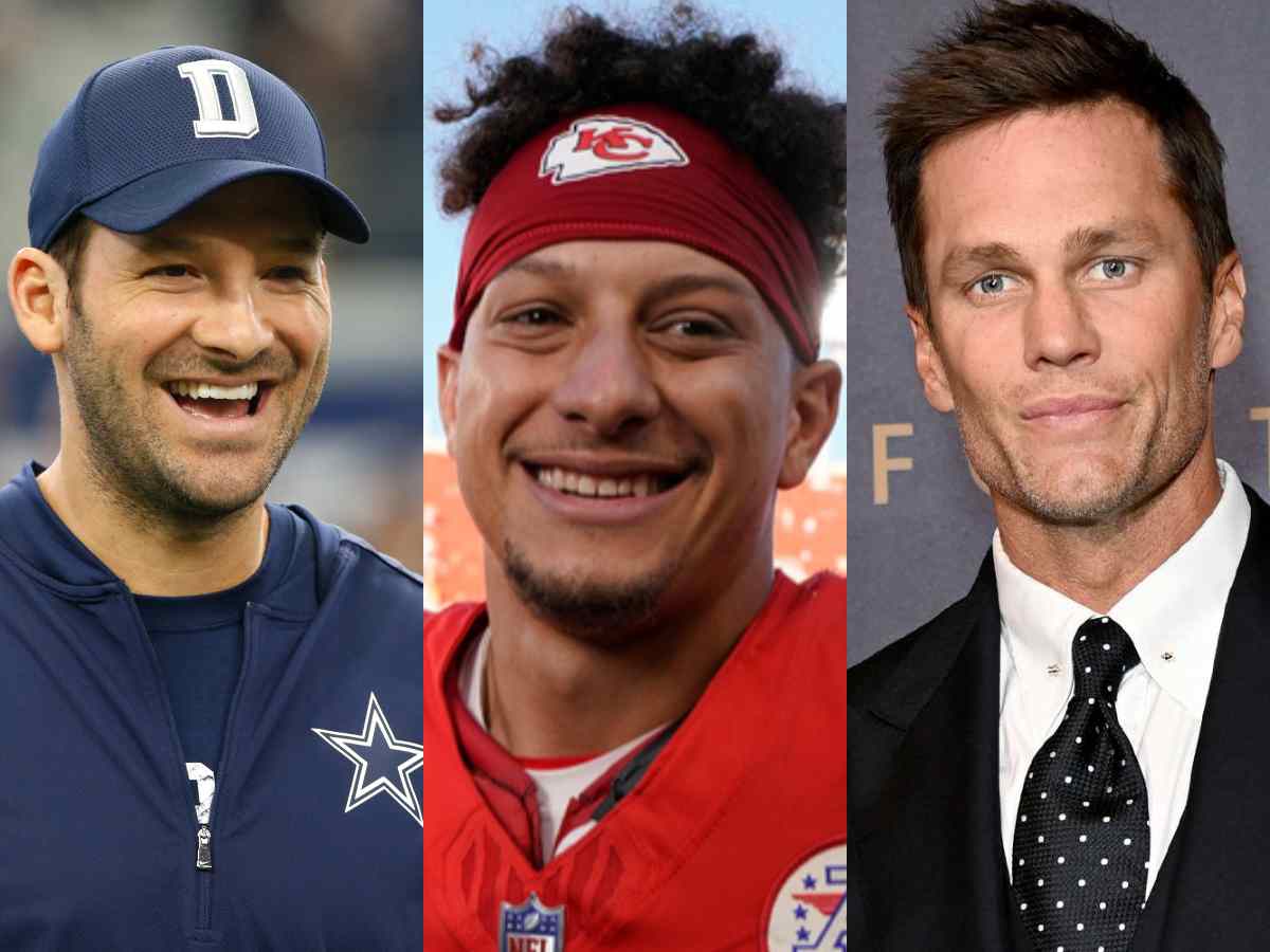 Patrick Mahomes snubs Tom Brady off the list of QBs he loved watching while growing up, includes Tony Romo