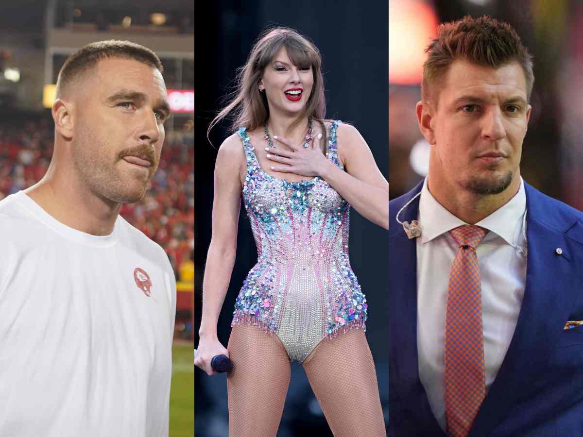 “He’s better looking!”  Patriots owner Robert Kraft suggests Taylor Swift should have chosen Rob Gronkowski over Chiefs Travis Kelce to date