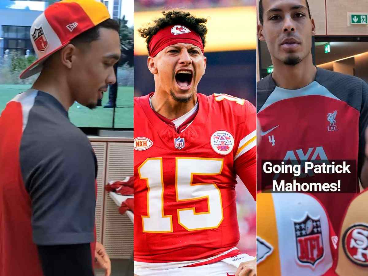 Liverpool stars Virgil van Dijk & Trent Alexander-Arnold pick ‘MVP’ Patrick Mahomes’ Chiefs to win the Super Bowl over Brock Purdy and the 49er