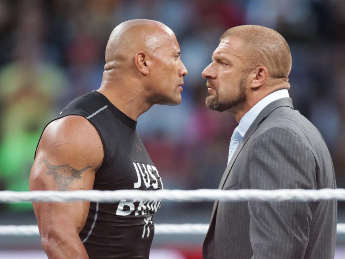 The Rock and Triple H