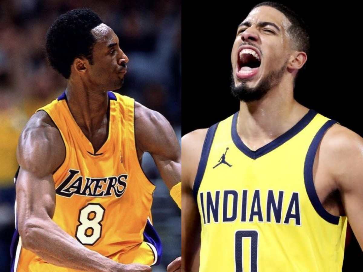 Tyrese Haliburton channeled his inner Kobe Bryant to recreate a move 12 years later