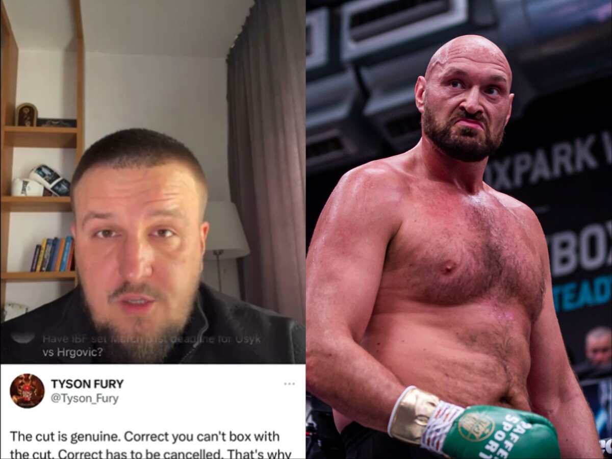 “Let me read you something,” Team Oleksandr Usyk CLAPS BACK at Tyson Fury’s cut with shocking reminder from past