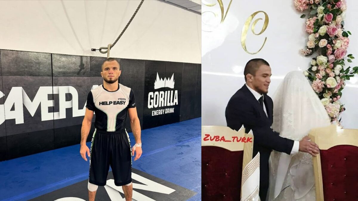 Umar Nurmagomedov and his wife