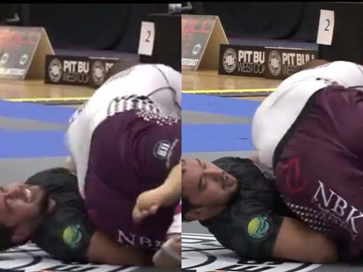 WATCH: ‘Stay away from my leg’ – BJJ fighter pulls off astonishing knee-bar technique leaves fans in shock