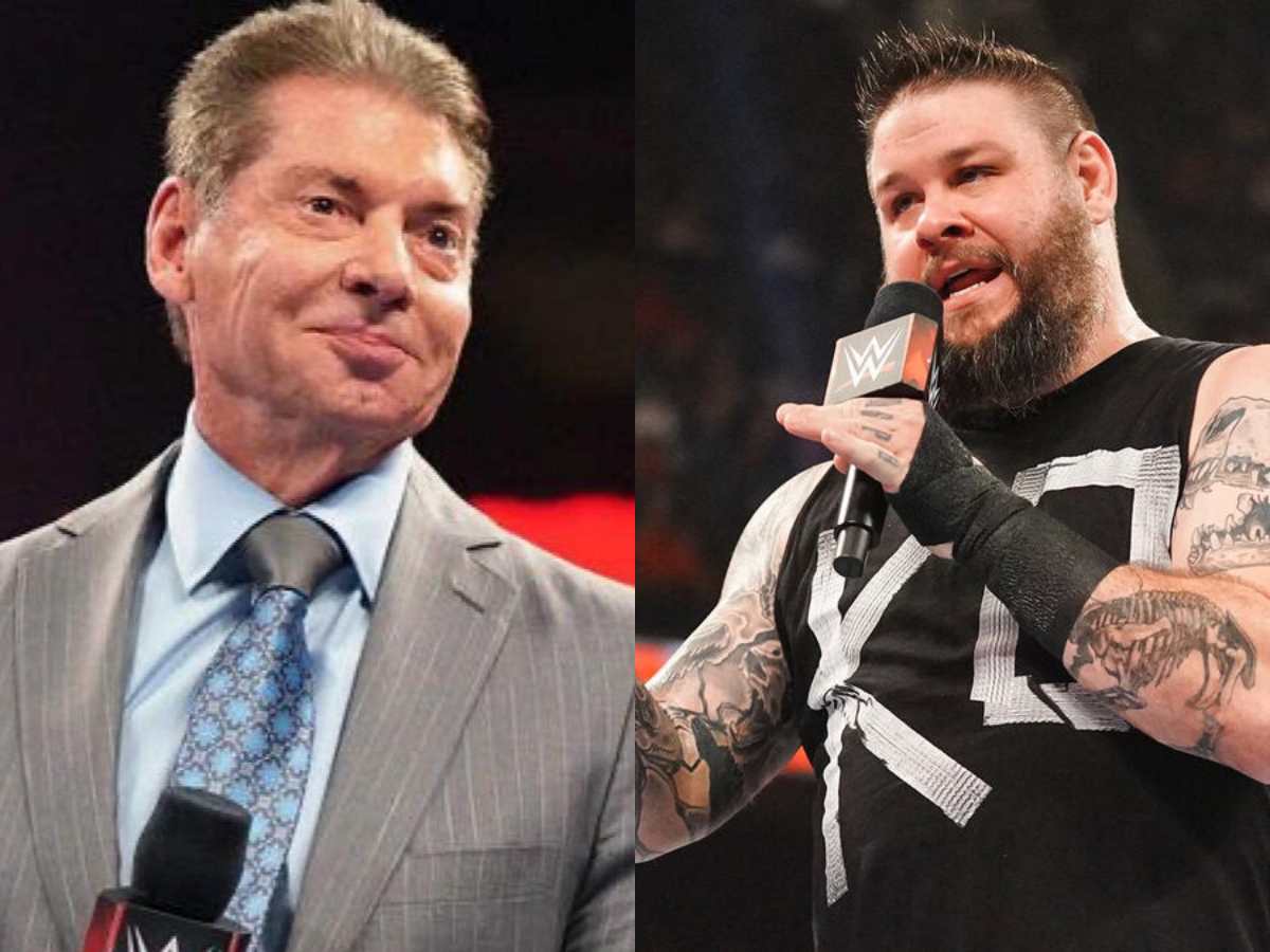 Vince McMahon and Kevin Owens