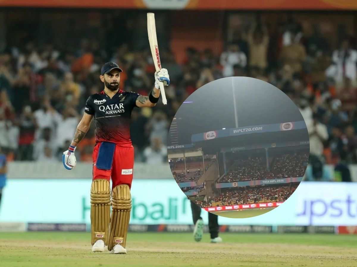 WATCH: Fans at the Chinnaswamy Stadium chant ‘Kohli Kohli’ despite it being a WPL match