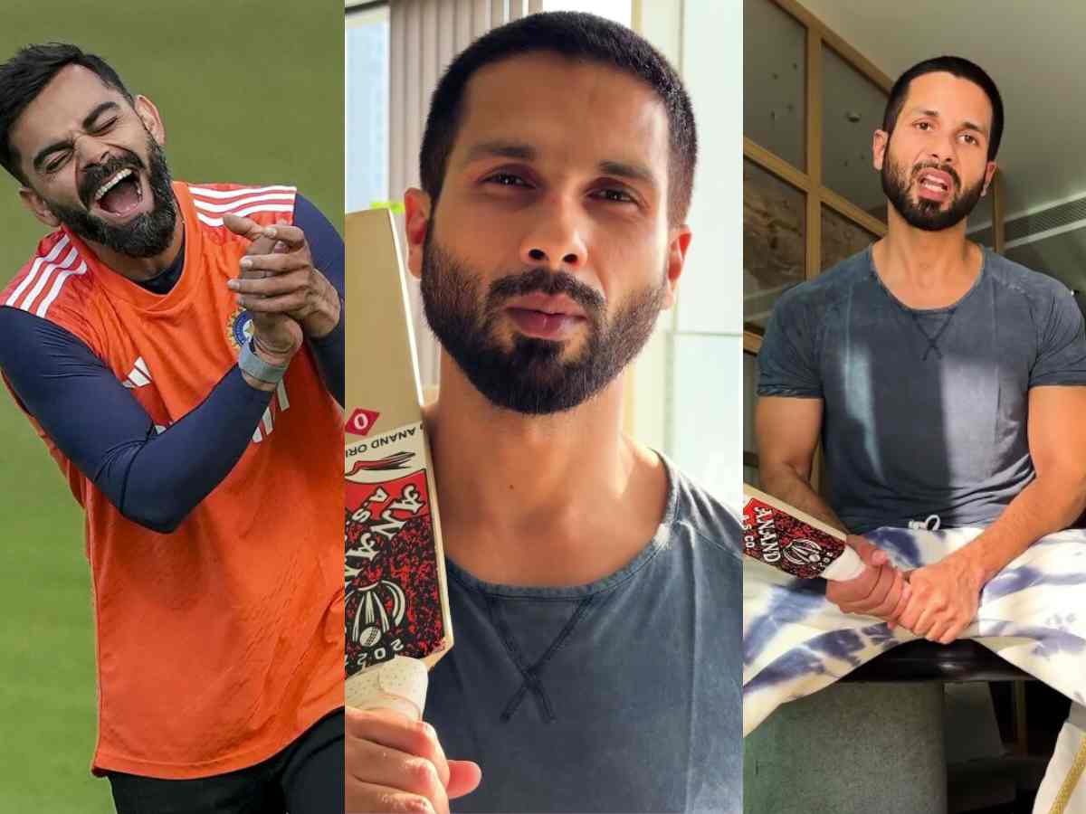 WATCH: “Daal makhani khaaunga,” Bollywood actor Shahid Kapoor turns into Virat Kohli while channeling his inner FOODIE