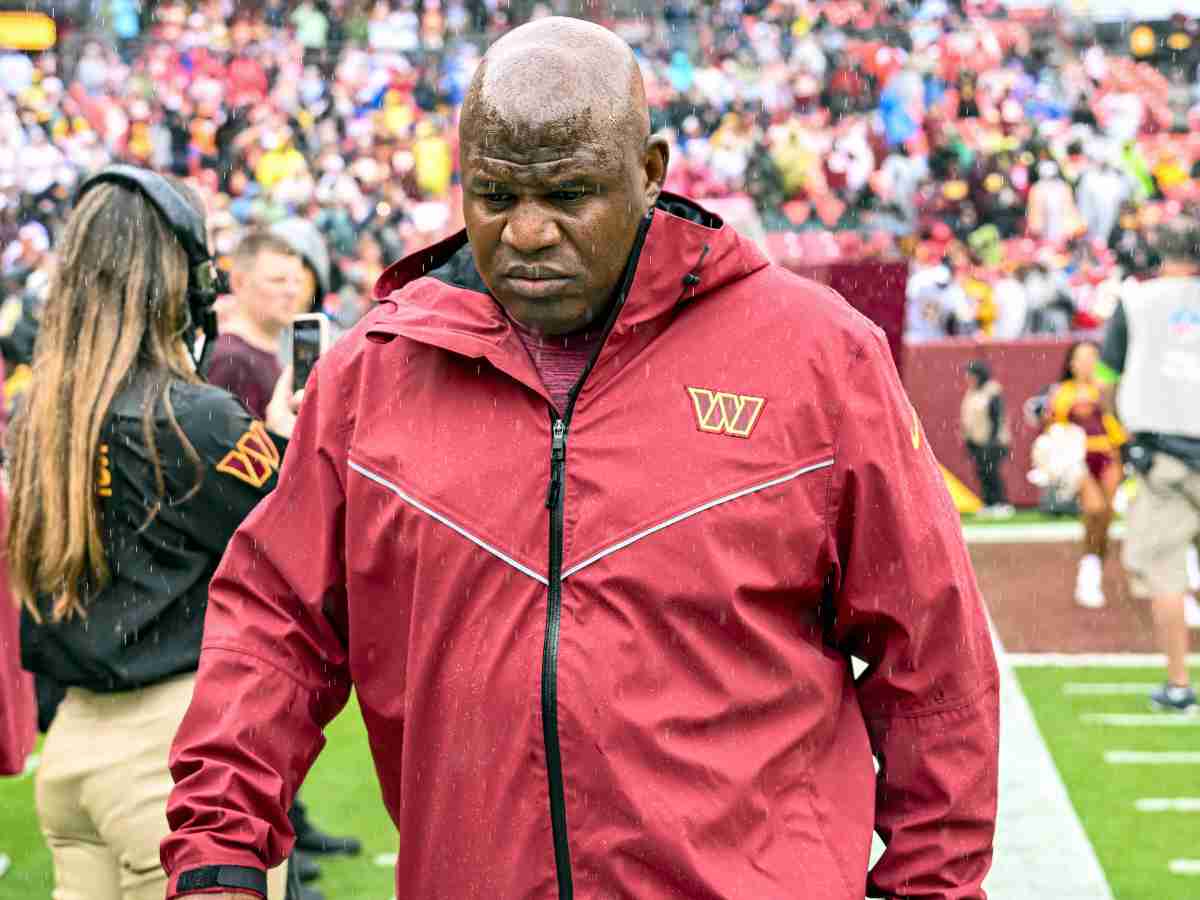 “Should’ve stayed with the Chiefs” – Fans brutally mock former Commanders OC Eric Bieniemy’s move to UCLA as associate HC