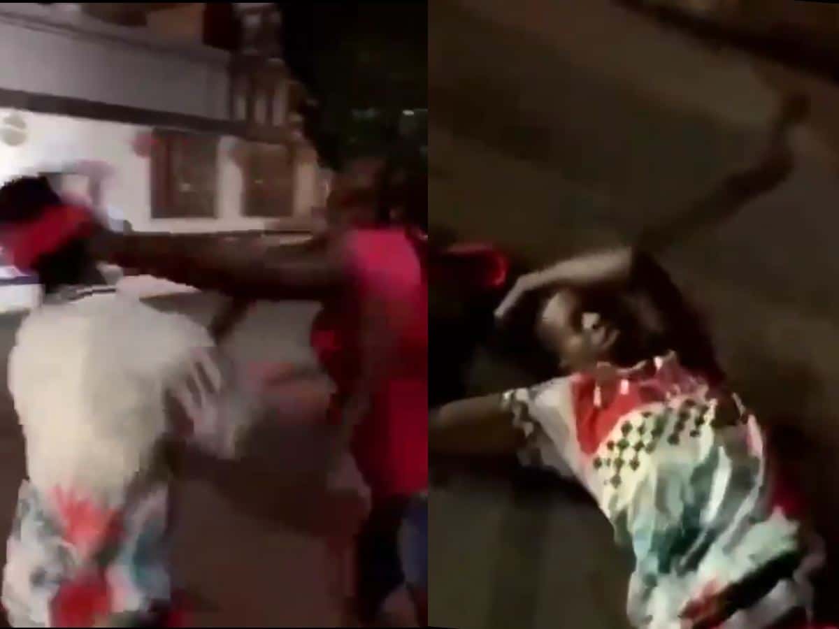 WATCH: “Mummy put baby to sleep” – Woman knocking out man with brutal left hook stuns MMA fans