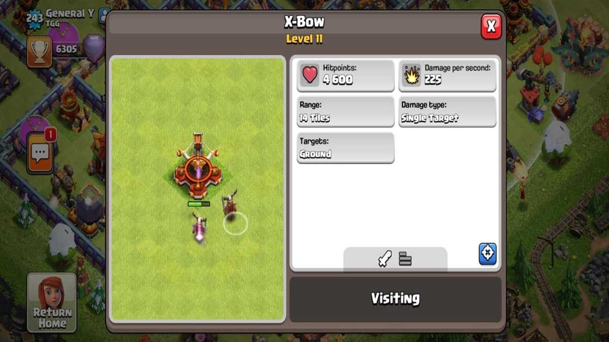 Top 5 Best Defensive Structures In Clash Of Clans 1 X-Bow Clash of Clans