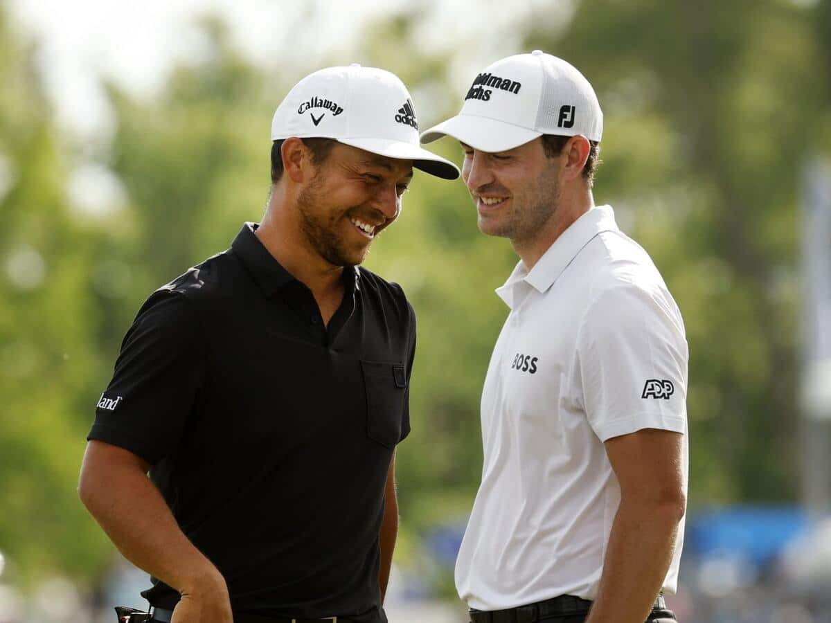 Xander Schauffele and Patrick Cantlay ( Image via Score Golf )
