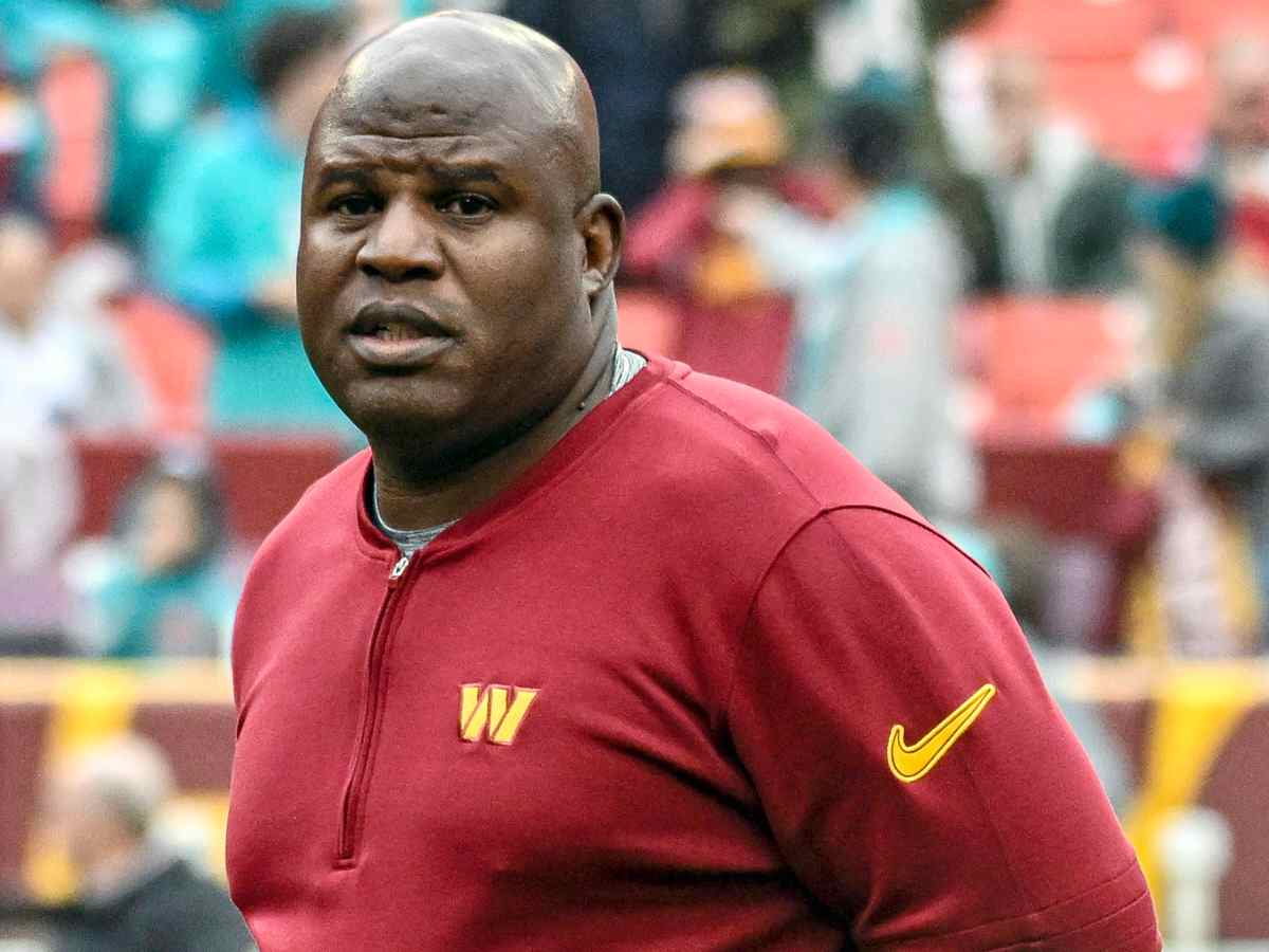 “Should’ve stayed with the Chiefs” - Fans brutally mock former Commanders OC Eric Bieniemy's move to UCLA as associate HC