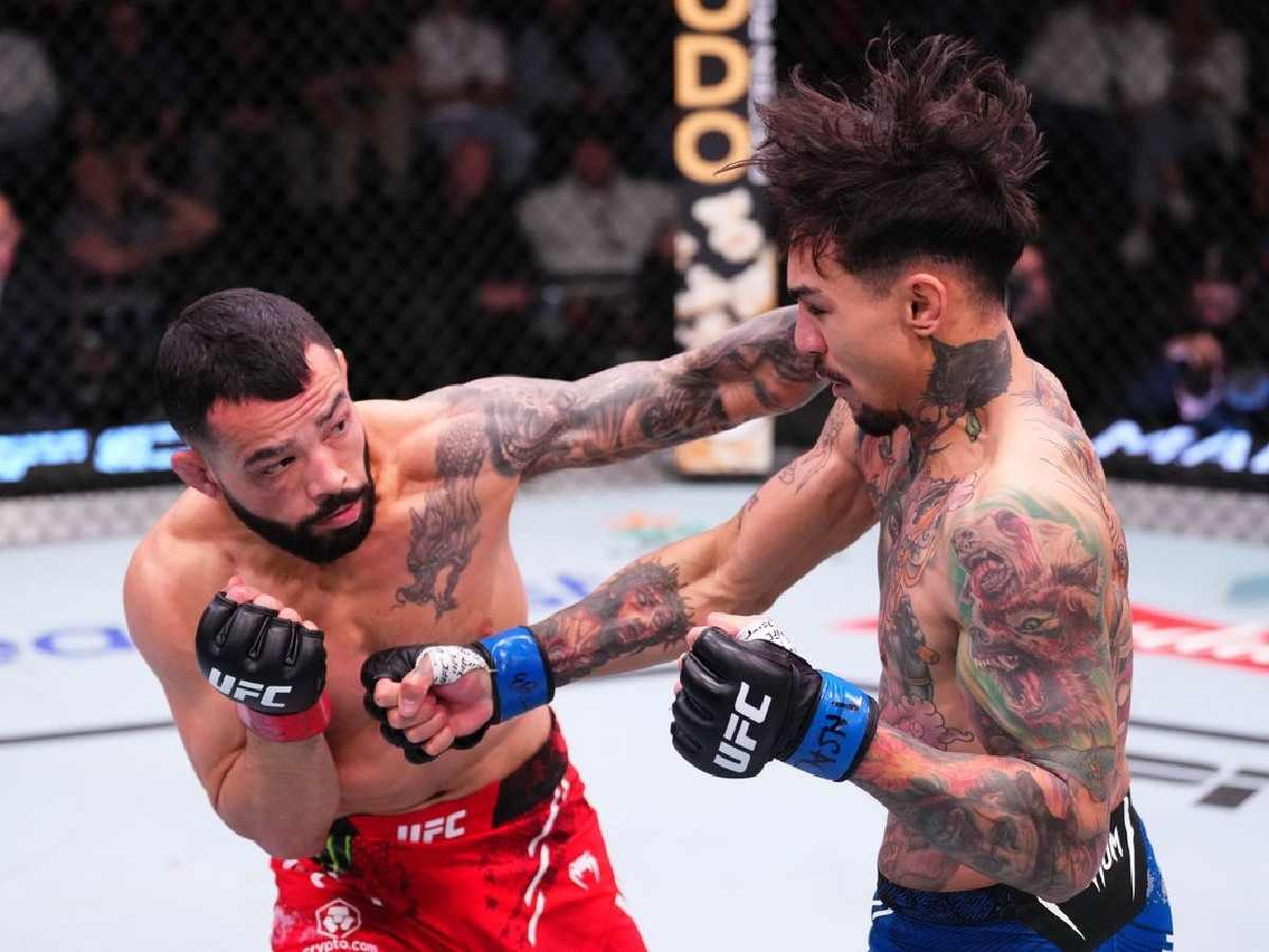 MMA fans react to Dan Ige's vicious knockout of Andre Fili 