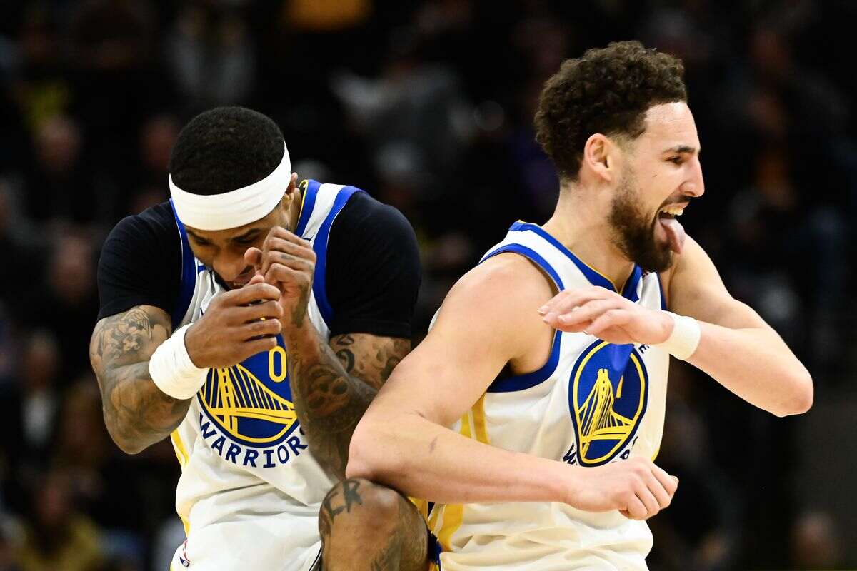 Klay Thompson, Golden State Warriors after their win over the Utah Jazz (Via Golden State Of Mind)