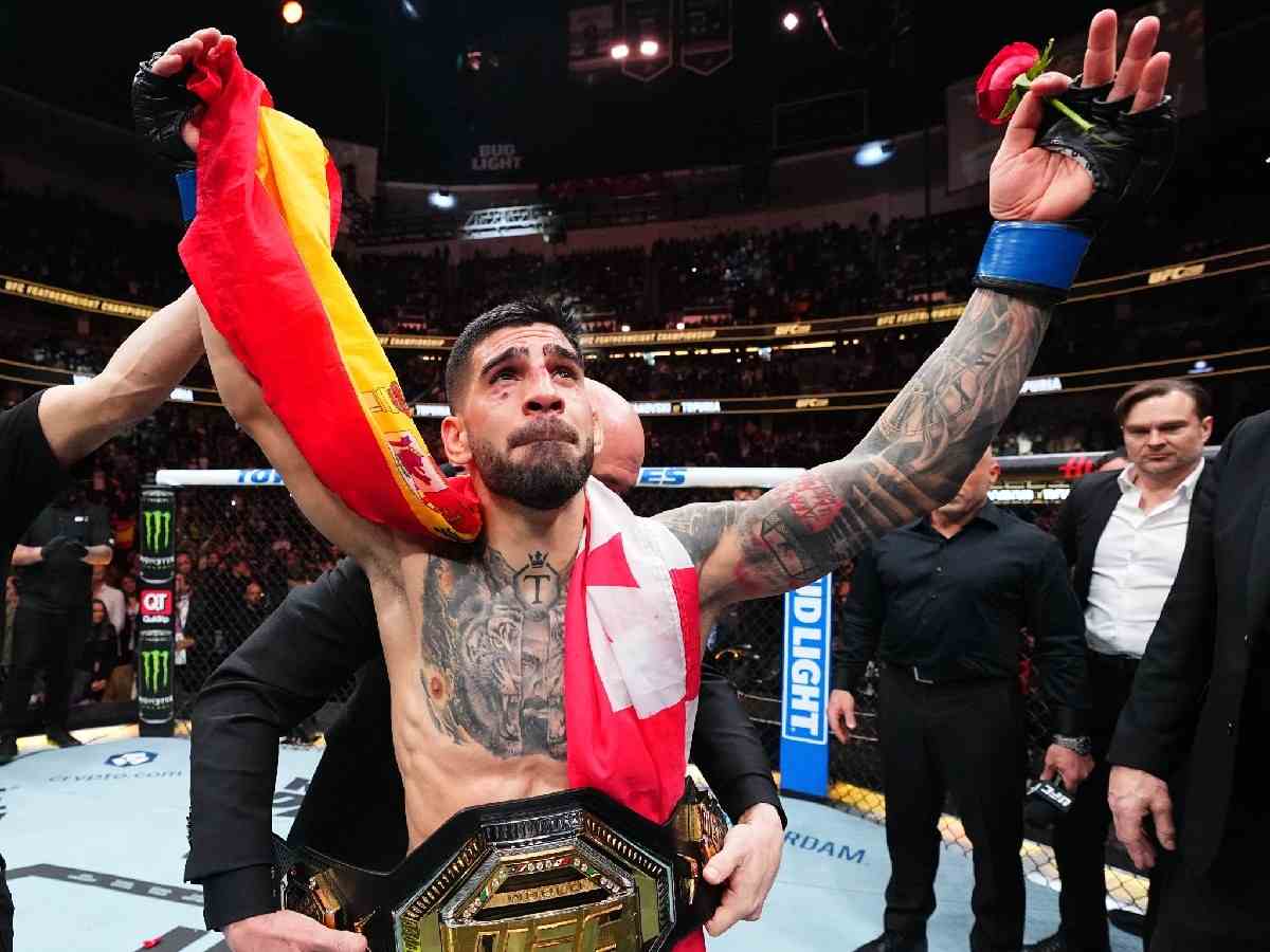 Ilia Topuria knocked out dominant champion Alexander Violkanovski 