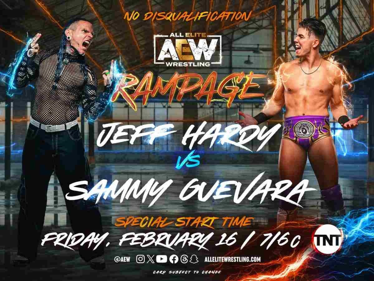 Major update on Jeff Hardy’s condition after becoming a victim of scary botch by Sammy Guevara