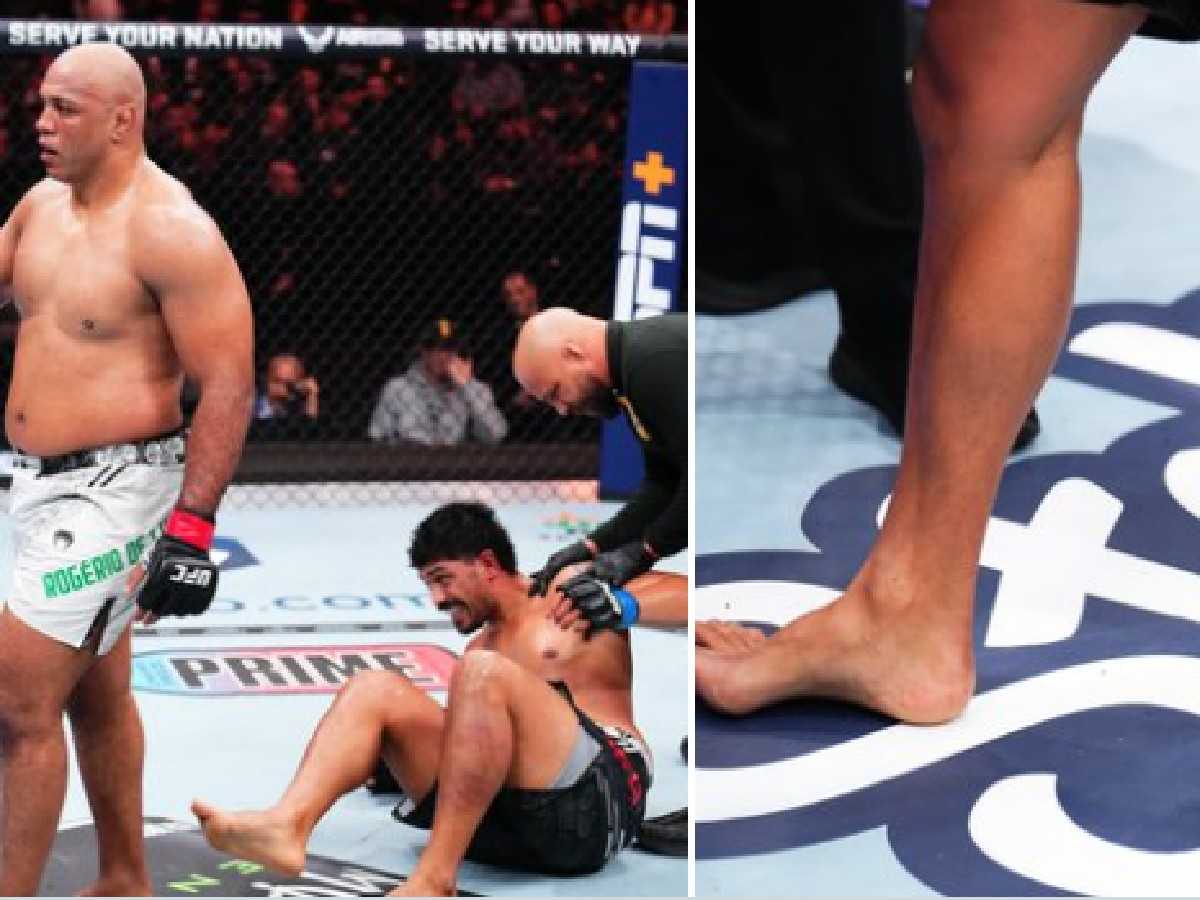 “He could barely stand” – Replacing brother on one day notice goes terribly wrong as Junior Tafa gets legs CHOPPED at UFC 298; fans react