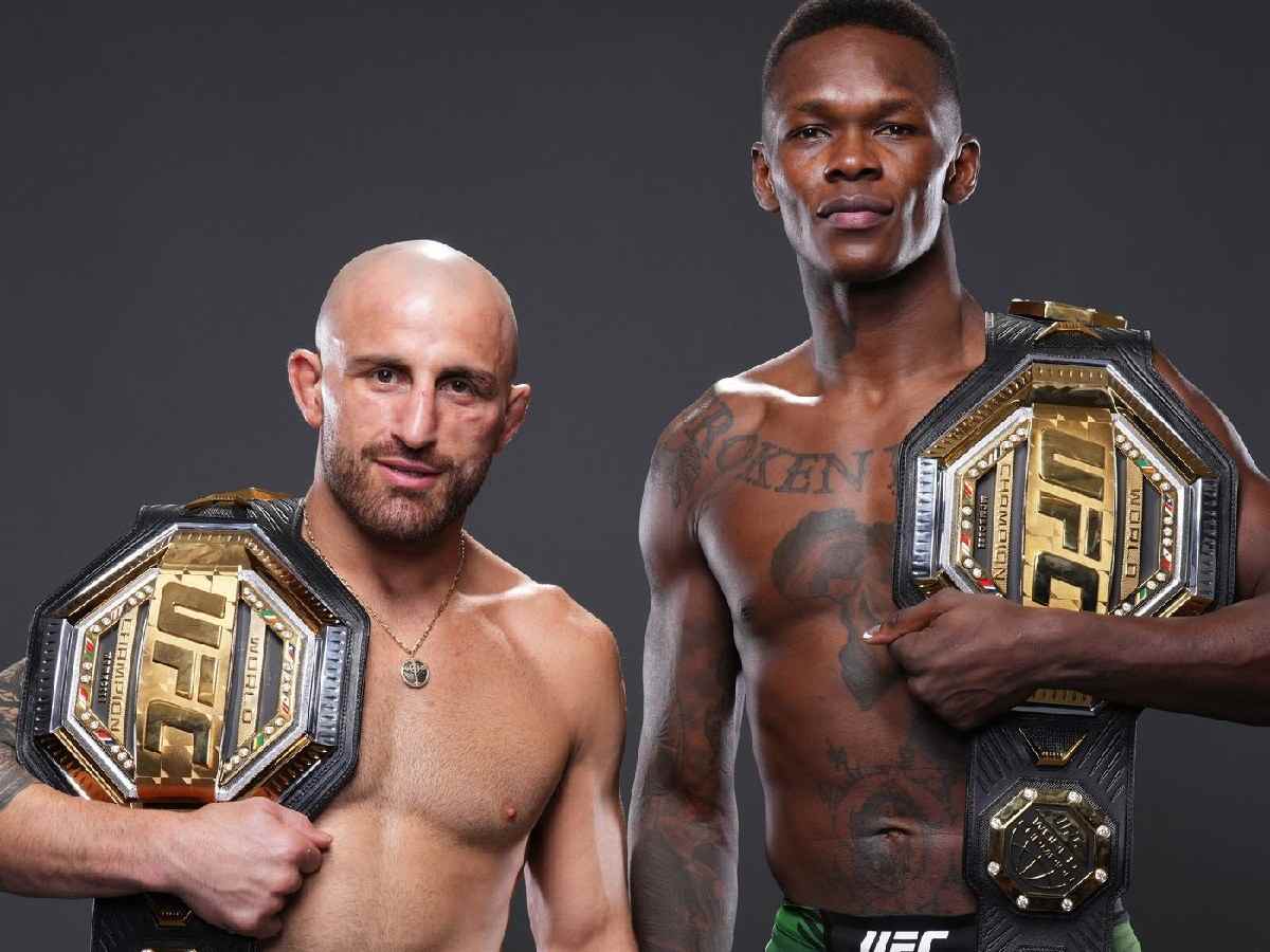 How are Israel Adesanya and Alexander Volkanovski connected?