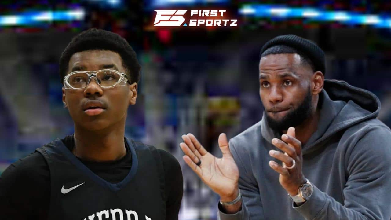 WATCH: LeBron James hypes up son Bryce James’ high school hoop-montage