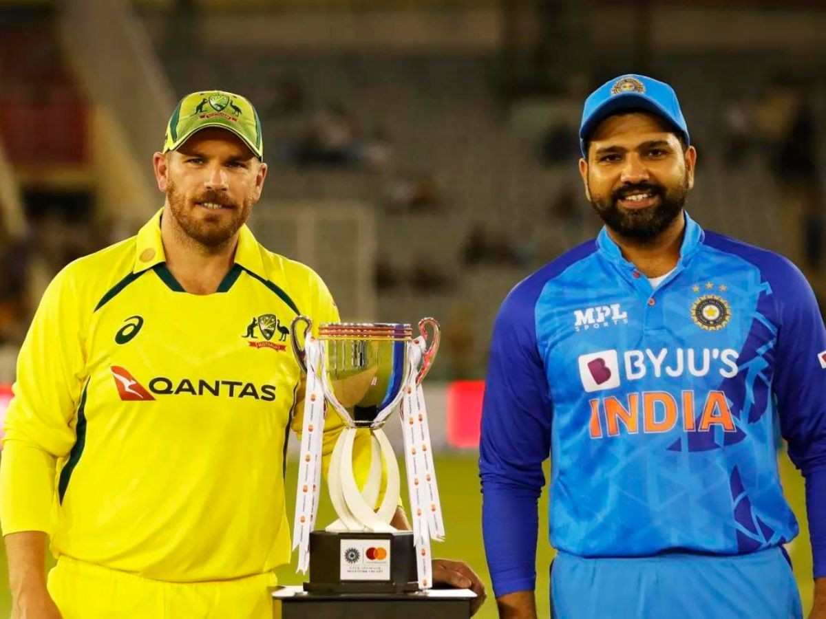 Aaron Finch and Rohit Sharma